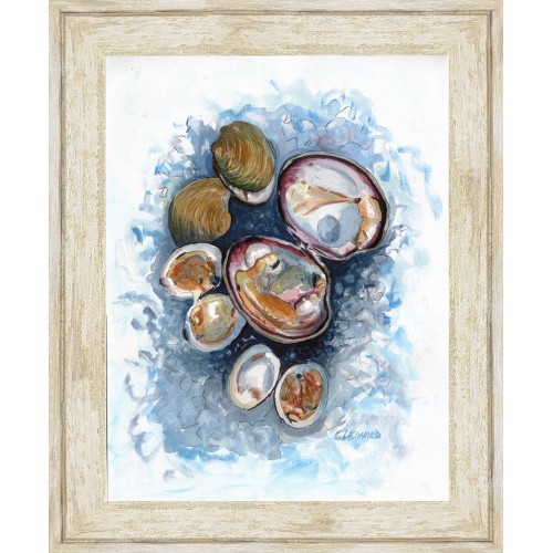 CL- CLAMS ON CANVAS